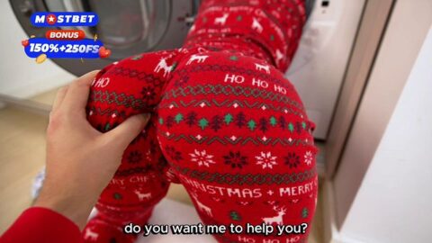 Best Christmas Gift: Stepsister Got Stuck In The Washing Machine!